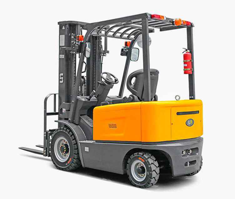 Электропогрузчик UN Forklift 1,5 т 48/450 В/Ач 4 опоры