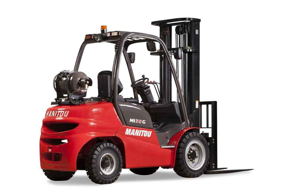 Газовый вилочный погрузчик 3т Manitou MI30G