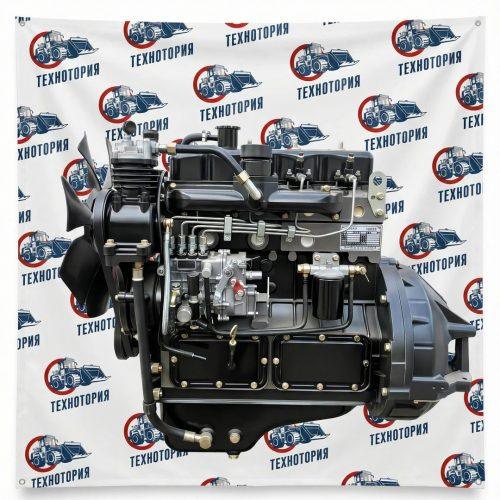 Двигатель ZHAG14-3 / ZHBG14-A Huafeng Dongli в сборе для погрузчиков