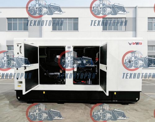 Электростанция дизельная DIWEI АД-250HZ-2 WEICHAI в шумозащитном кожухе Фото 2
