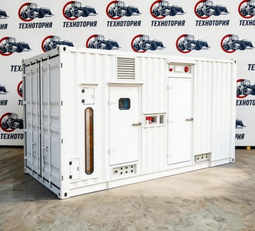 Дизельный генератор DIWEI АД-100HQ-2 100 кВт RICARDO Tech. в утепленном контейнере «АРКТИКА» автозапуском АВР (ДЭС)