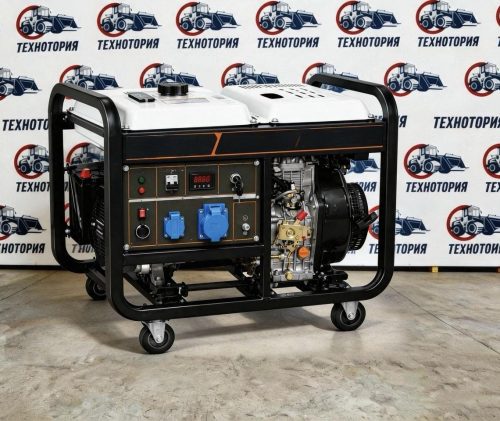 Дизельный генератор DIWEI GD-10000E-230 10 кВт (ДЭС) Фото 6